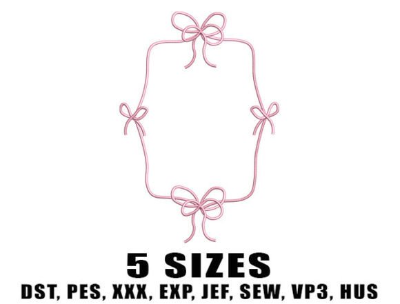 Bow Frame Embroidery Design: A Seller’s Review