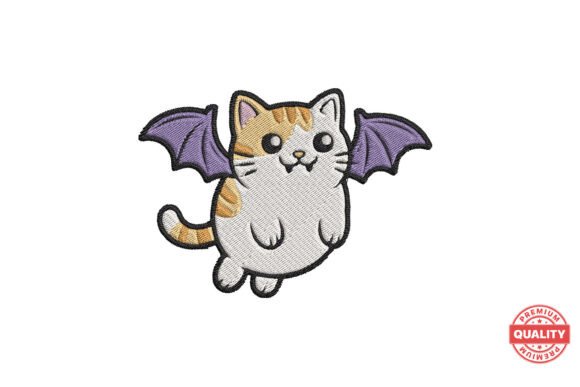 Flying Bat Wing Cat Embroidery: A Seller’s Review