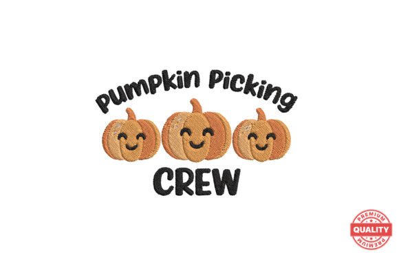 Pumpkin Picking Crew Embroidery: A Designer’s Review