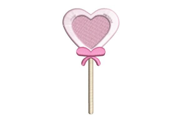 Review: Heart-Shaped Lollipop Embroidery Design for Makers