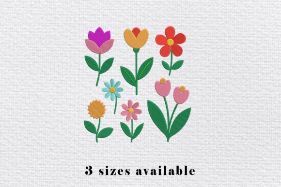 Review: Multi Flower Embroidery Design File for Gifts