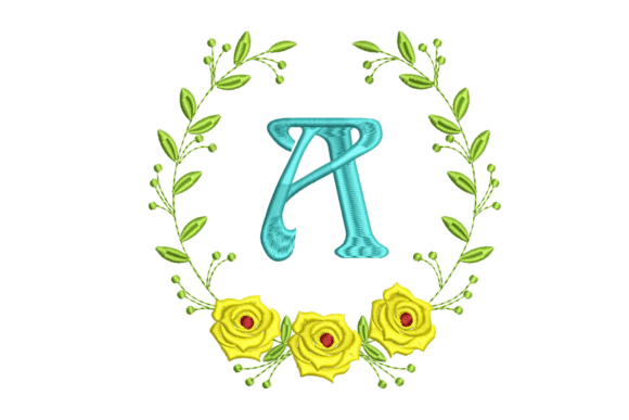 Reviewing Floral Monogram A for Small Business Merch