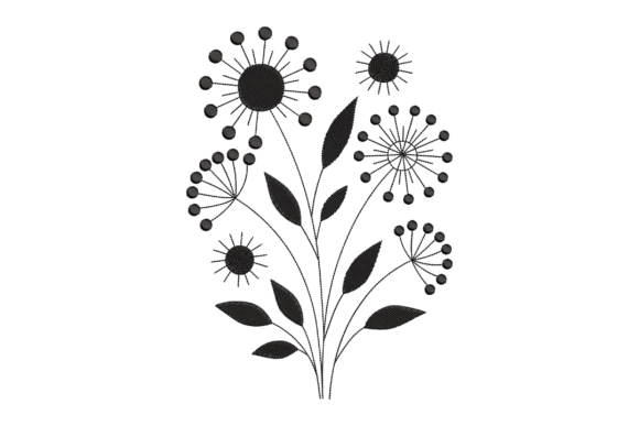 Reviewing the Dandelion Flower Embroidery Design
