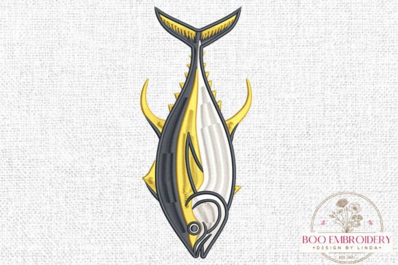 Yellowfin Tuna Embroidery Design: A Craft Fair Review